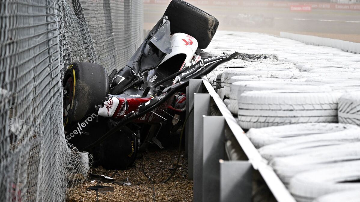 Koszmarny wypadek na Silverstone