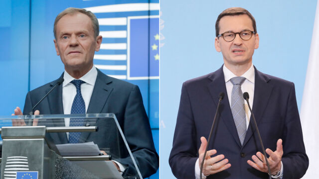 Morawiecki spoke with Tusk. The subject of the distribution of the positions of the EU