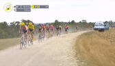Ostatni odcinek szutrowy na 4. etapie Tour de France Femmes