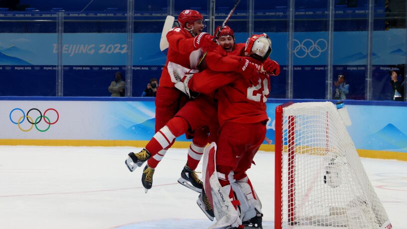 Pekin 2022. Rosjanie pokonali Szwecję po rzutach karnych i zagrają w finale