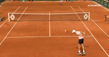 Koncertowa gra Hurkacza na początku 2. seta starcia z Cecchinato w Roland Garros