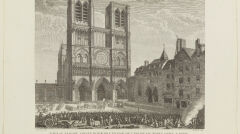 Notre-Dame, Prieur Jean-Louis akwaforta, 1791-1802r.
