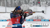 Ostatnie strzelanie w biegu masowym kobiet w Oberhofie