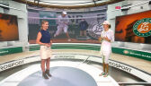 Iga Świątek w studiu Eurosport Cube po awansie do finału Roland Garros