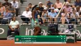 Gauff przełamała Świątek w 1. gemie 2. seta finału Roland Garros