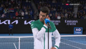 Djoković po awansie do 2. rundy Australian Open