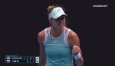 Linette przełamała Kontaveit w 3. gemie 3. seta meczu 2. rundy Australian Open