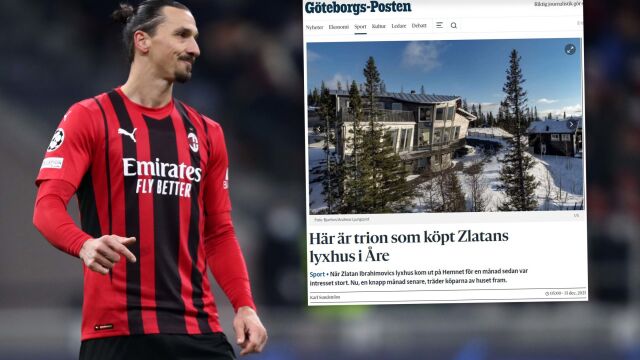 Ibrahimović sprzedał luksusową willę za trzy miliony euro