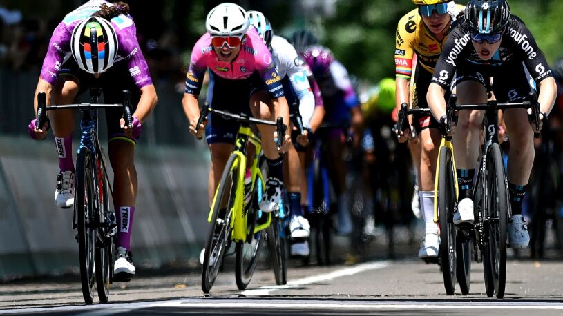 Trzy kolarki zdominowały sprinty w Giro d'Italia Donne. Włoszka z drugą wygraną