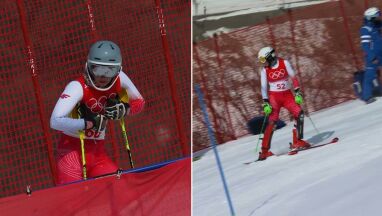 Pekin 2022. Magdalena Łuczak i Zuzanna Czapska nie ukończyły slalomu