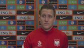 Piotr Zieliński po meczu z Holandią w Lidze Narodów 
