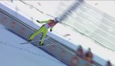 Pekin 2022 - skoki narciarskie. Skok Piotra Żyły w kwalifikacjach do konkursu na skoczni normalnej