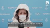Pekin 2022 - saneczkarstwo. Rozmowa z Klaudią Domaradzką po pierwszych treningach na torze saneczkowym