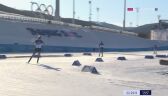 Pekin 2022 - biegi narciarskie. Therese Johaug pierwsza na zmianie nart w biegu łączonym 2x7,5 km