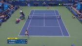 Piłka meczowa w spotkaniu półfinałowym US Open Serena Williams - Wiktoria Azarenka