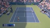 Skrót meczu Świątek - Niemeier w 1/8 finału US Open