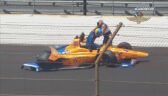 Wypadek Alonso podczas drugiego treningu przed Indianapolis 500