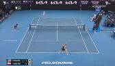 Skrót meczu Iga Świątek - Danielle Collins w półfinale Australian Open