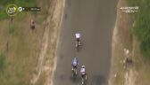 Atak Pogacara na 32 km przed metą 19. etapu Tour de France