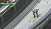 Kamil Stoch w 1. serii konkursu na normalnej skoczni w Oberstdorfie
