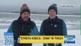 Krzysztof Skórzyński i Kacper Merk w &quot;Strefie kibica - zima&quot;	