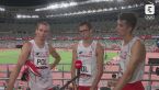 Tokio. Lekkoatletyka: rozmowa z męską sztafetą 4x400 m po zajęciu 5. miejsca w finale