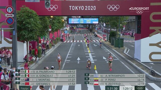 Tokio. Zdziebło zajęła 10. miejsce w chodzie na 20 km kobiet