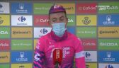 Hugh Carthy po zwycięstwie na 12. etapie Vuelta a Espana
