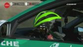 Tak wyglądał kask Hectora Saeza po kraksie na trasie 9. etapu Vuelta a Espana