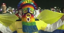 Ekwadorscy kibice świętowali w Katarze zwycięstwo nad gospodarzem mundialu