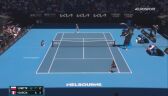 Australian Open. Świetne zagranie Linette w drugim secie meczu z Garcią