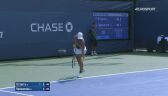 Radwańska przegrała 1. seta w starciu z Di Sarrą w 2. rundzie kwalifikacji do US Open	