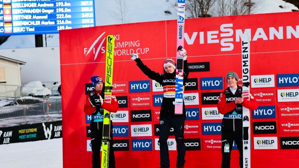 Polacy poza podium w konkursie lotów narciarskich w Vikersund