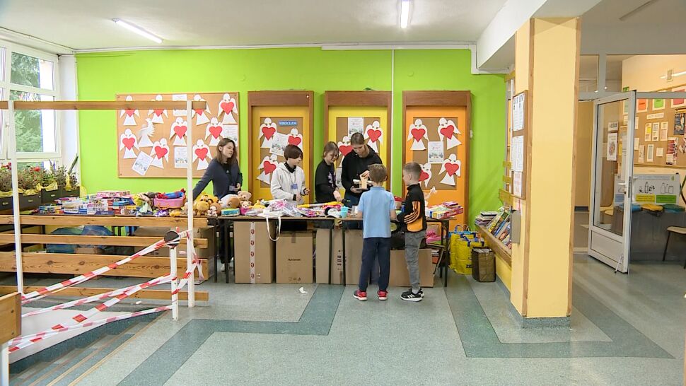 Uczniowie wrocławskich szkół pomagają Ukrainie
